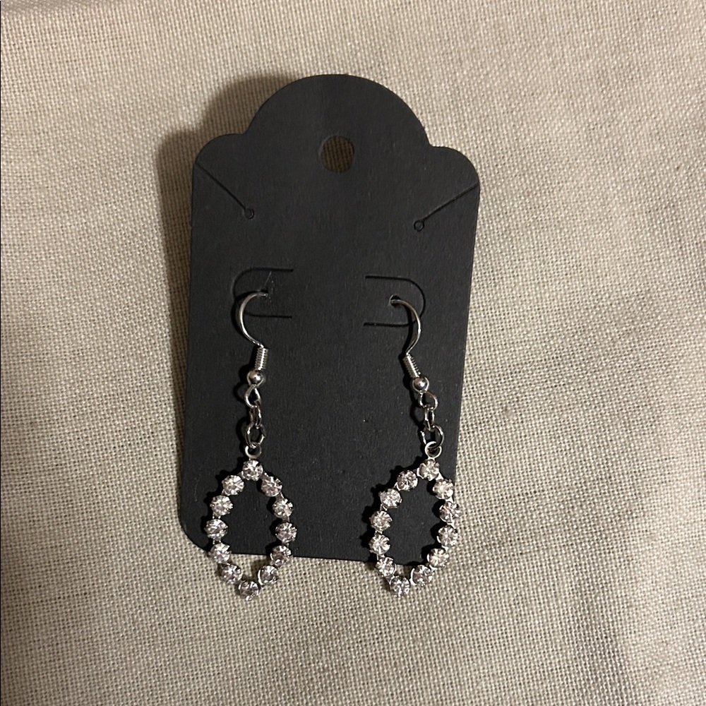 Elegant Silver Drop Earrings